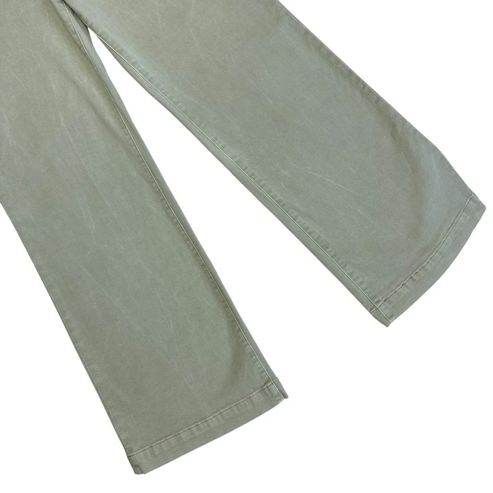 Rollas Sailor High Rise Wide Leg Jeans Women 27 Green Gray Australia Going Out
